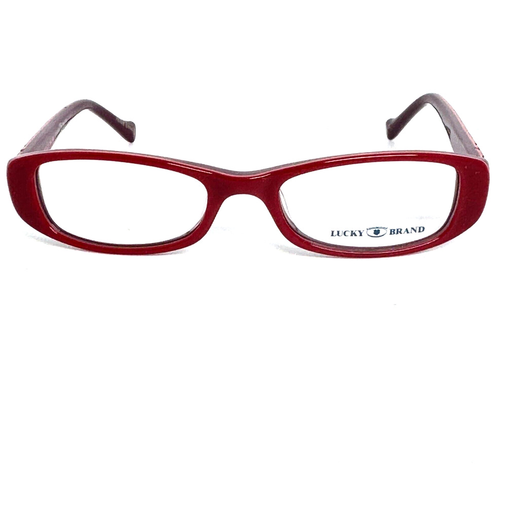Lucky Brand‎ Spark Plug KIDS Cateye Blue Light Glasses in Red Purple H16389